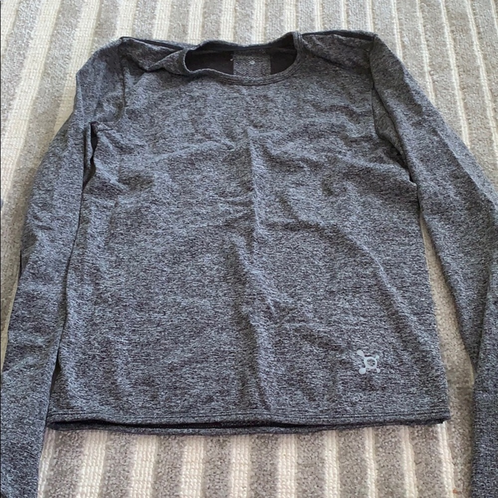 Orangetheory Grey fitted long sleeve